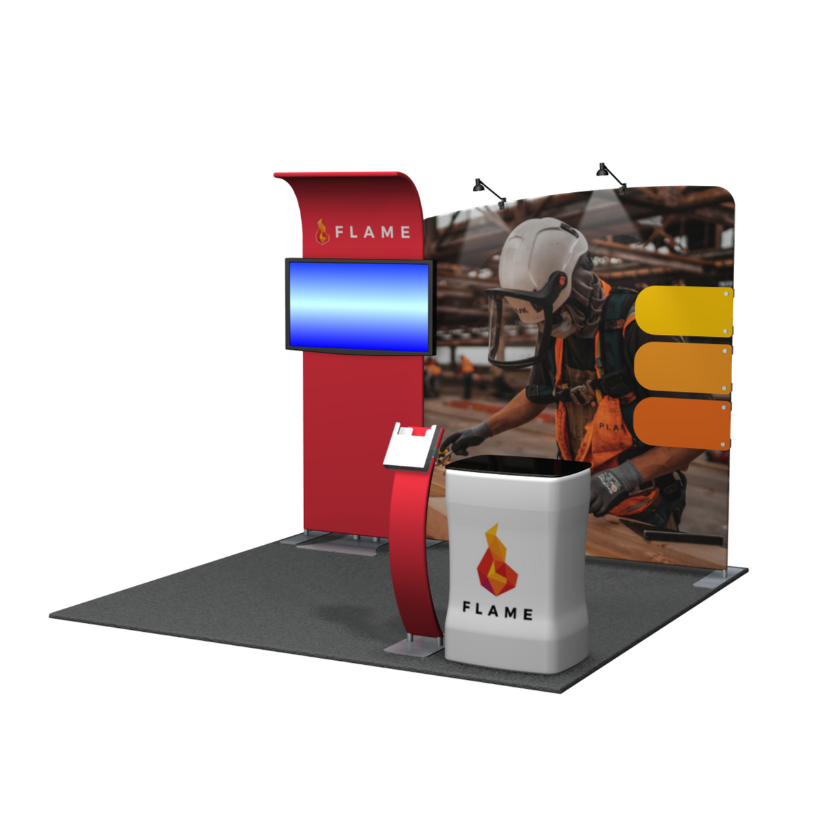 MDB-115 | 10'x10' portable trade show booth