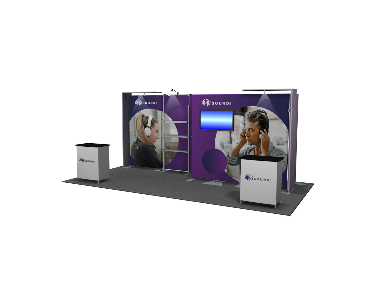 MDA-224 | 10'x20' portable trade show booth