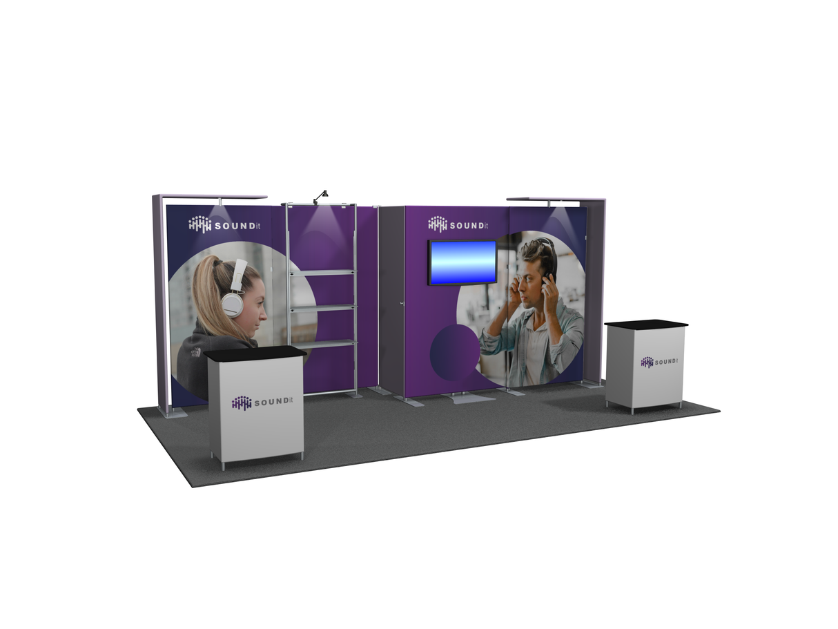 MDA-224 | 10'x20' portable trade show booth