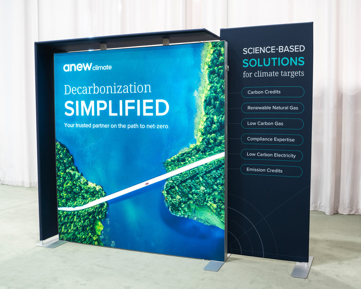 RDT-110 | 10'x10' backlit trade show booth