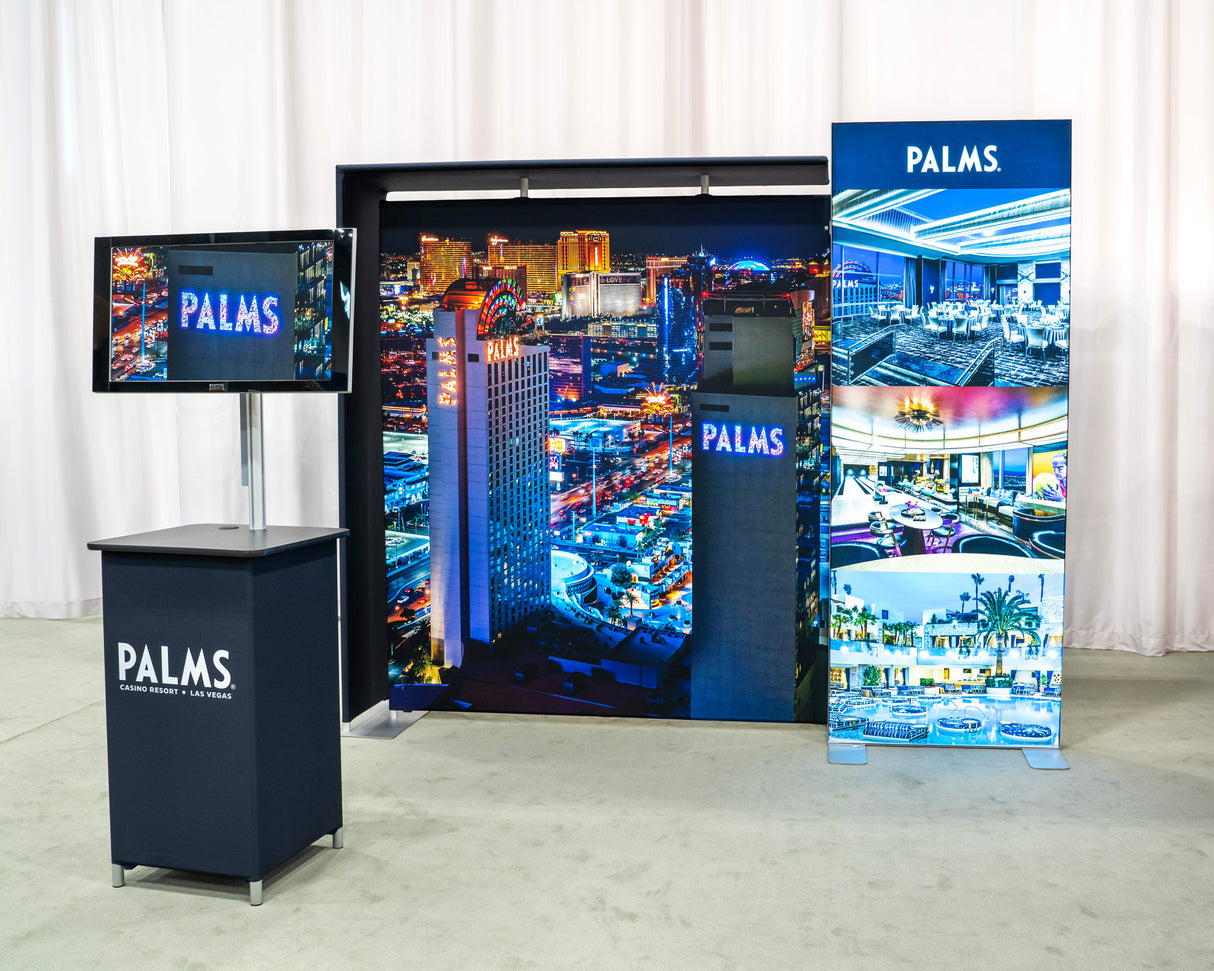 RDT-113 | 10'x10' backlit trade show booth