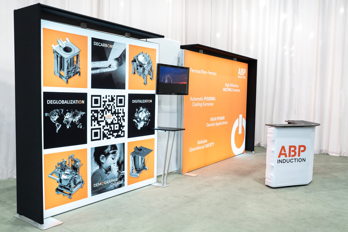 RDT-210 | 10'x20' backlit trade show booth