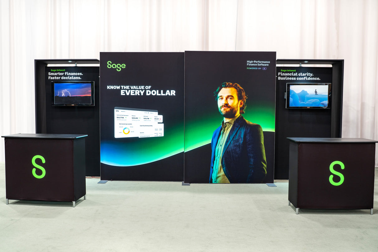 RDT-217 | 10x20 backlit trade show booth