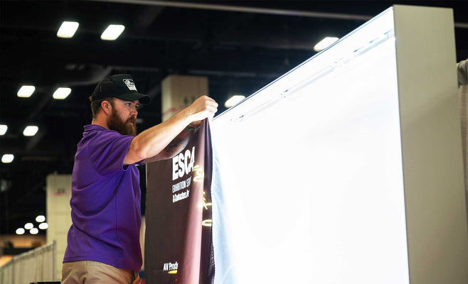 Reducing trade show labor costs: Simplify installation & dismantle