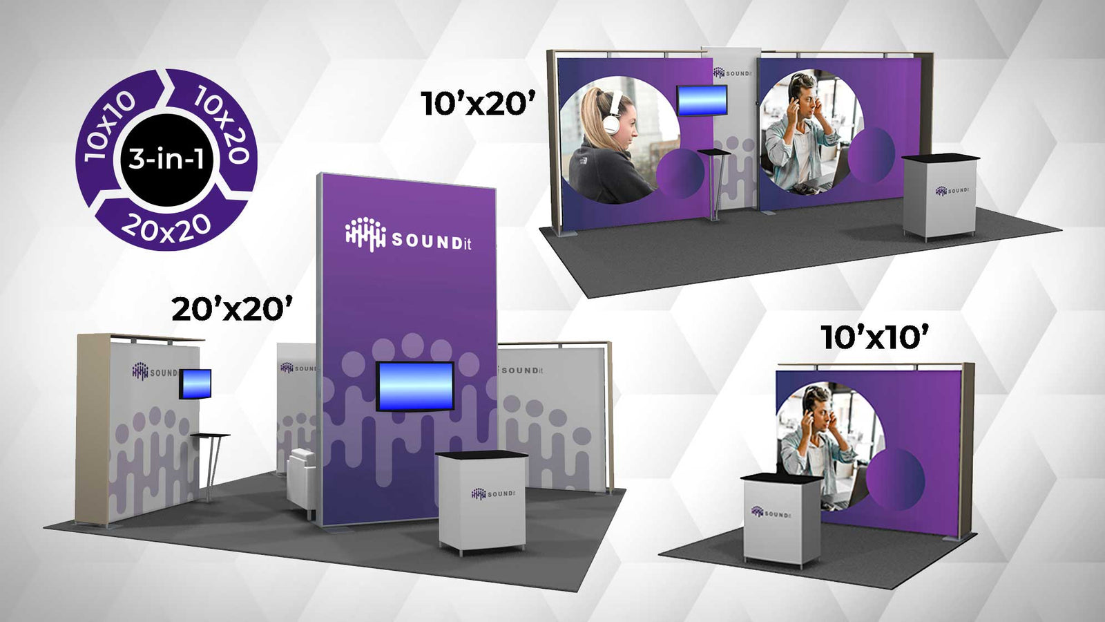 Modular trade show exhibit benefits: The strategic choice for multi-show success