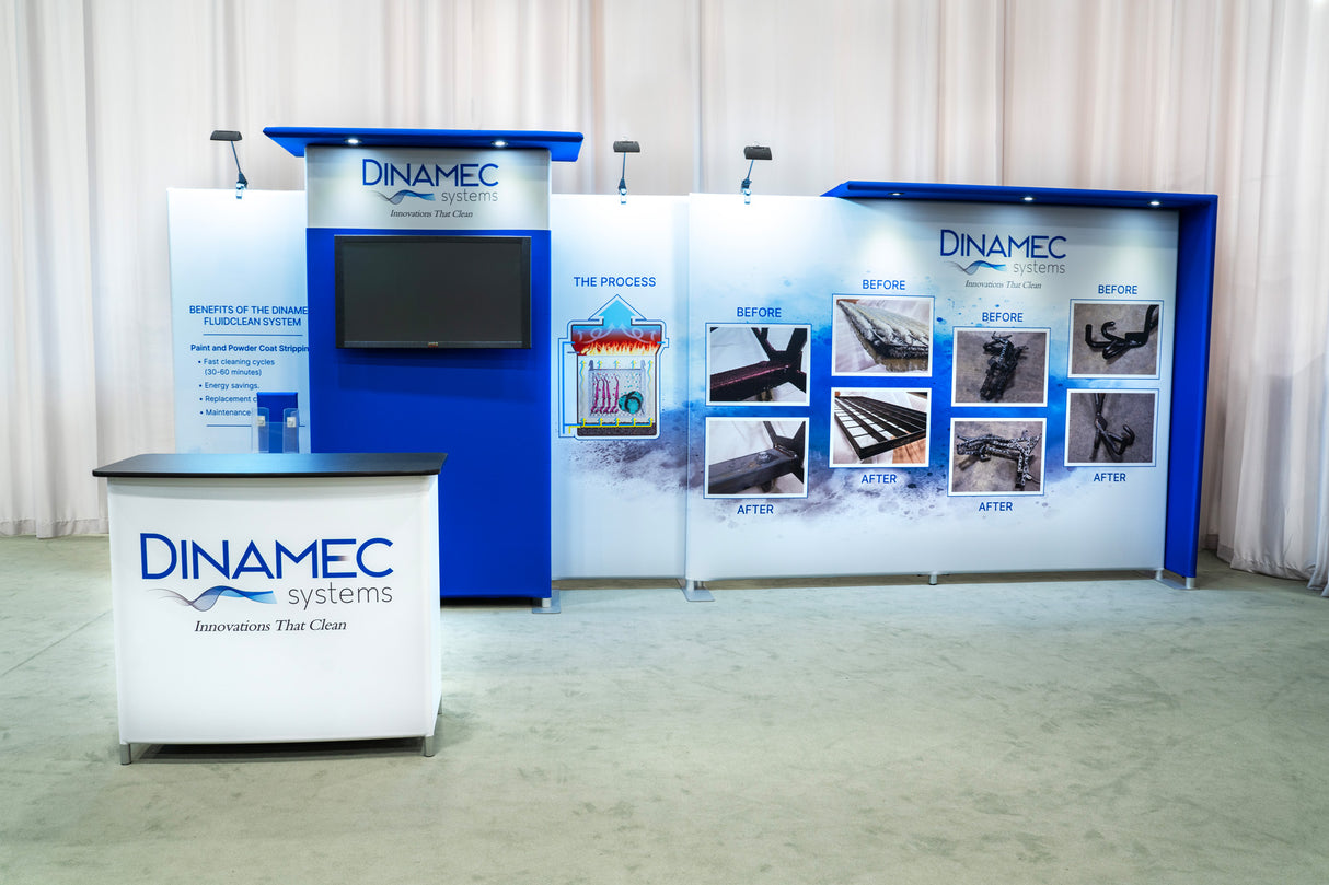 MDB2-2008 | 10'x20' portable trade show booth