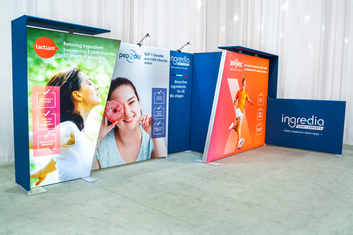 RDT-216 | 10x20 backlit trade show booth