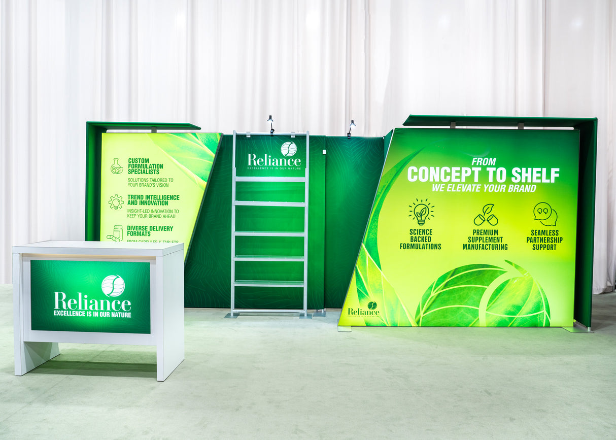 RDT-216 | 10x20 backlit trade show booth