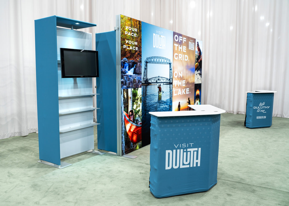 RDT-219 | 10'x20' backlit trade show booth